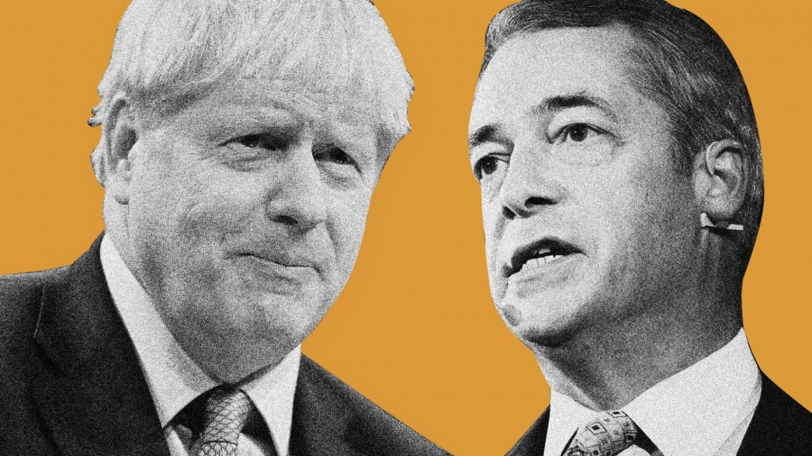 Μ.Βρετανία: Ο Farage απέρριψε πρόταση συνεργασίας του Johnson ενόψει των εκλογών της 12ης Δεκεμβρίου