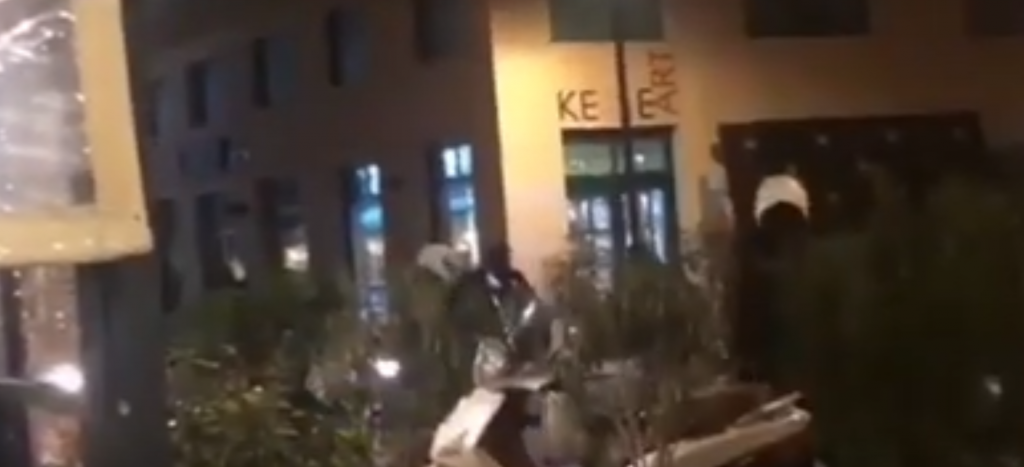 Μήνυμα «πολέμου» στο κέντρο της Θεσσαλονίκης – Σοβαρότατο περιστατικό, σε πανικό οι πολίτες (ΒΙΝΤΕΟ)