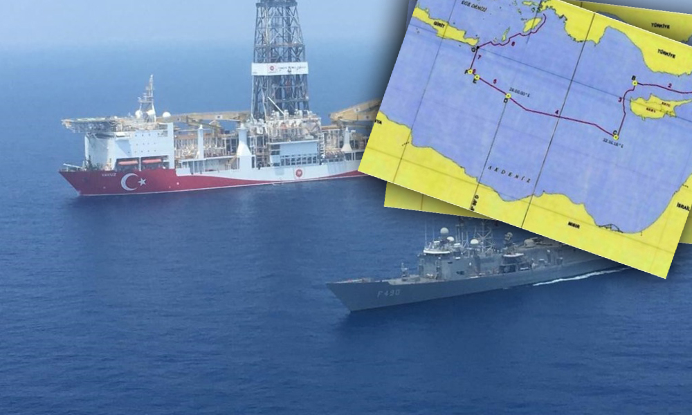 Αυτοί είναι οι χάρτες με τις διεκδικήσεις της Τουρκίας στην Ανατολική Μεσόγειο