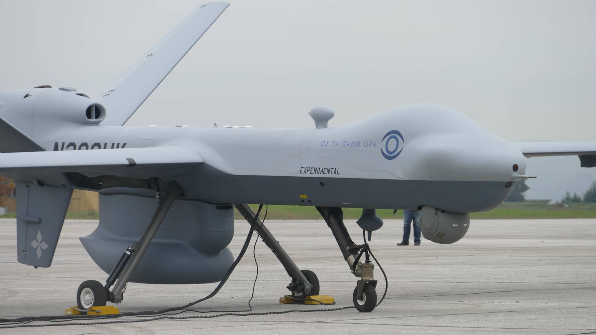 Ιδού το πρώτο drone της Πολεμικής Αεροπορίας – Επίδειξη στη Λάρισα σε τέσσερα σενάρια