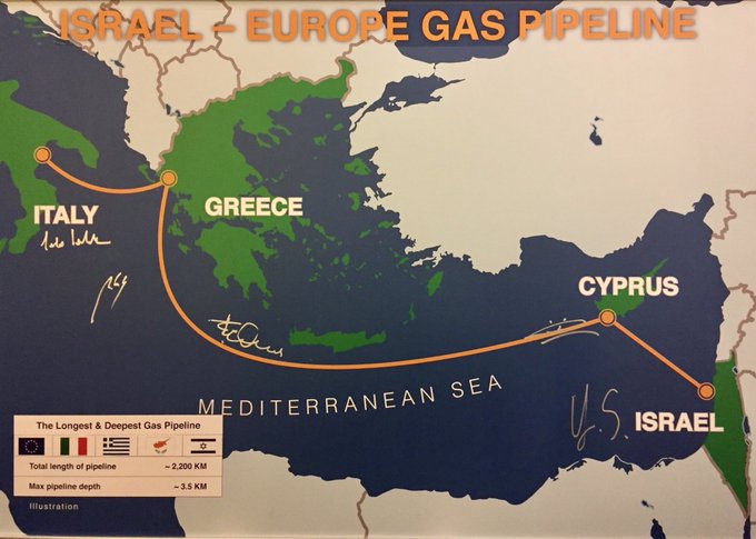EastMed: Η ΕΕ βάζει τα λεφτά κι εμείς τα κεφάλια μας ….