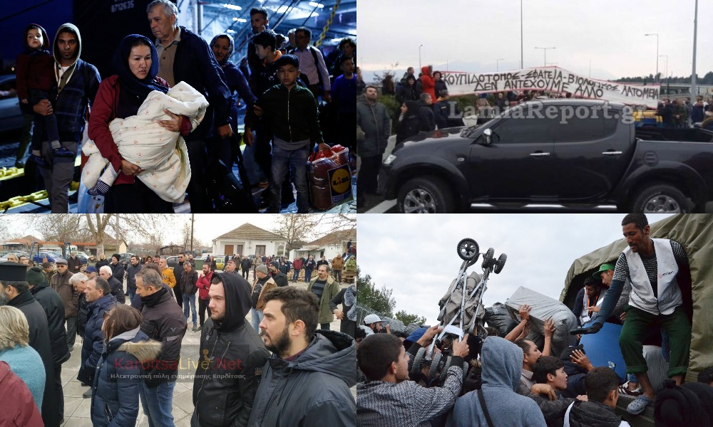 «Καζάνι που βράζει» το “προσφυγικό” : Αναβρασμός σε νησιά και ενδοχώρα – «Κατεβαίνουν» στην Αθήνα οι κάτοικοι – Κλείνουν λιμάνια και αεροδρόμια