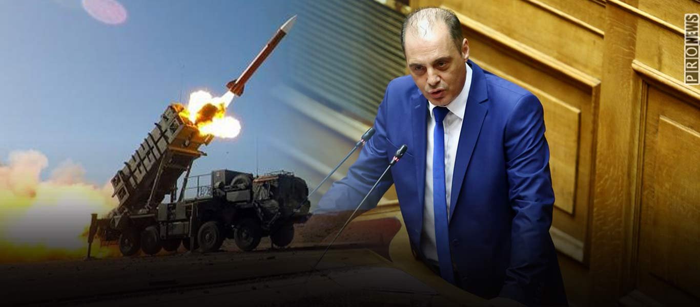 Βελόπουλος κατά κυβέρνησης για Patriot: «Ξηλώνεται την αεράμυνα της χώρας – Κάνετε έγκλημα»