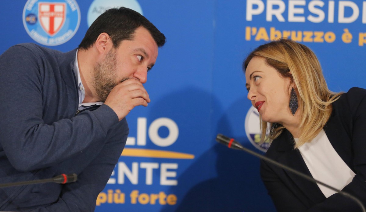 Σαλβίνι και Μελόνι κατά BELLA CIAO