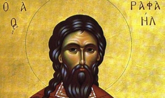 «Δεν το πίστευα ο καλόγερος που είχα δει ήταν ο Άγ. Ραφαήλ. Το κοριτσάκι η Αγ. Ειρήνη»