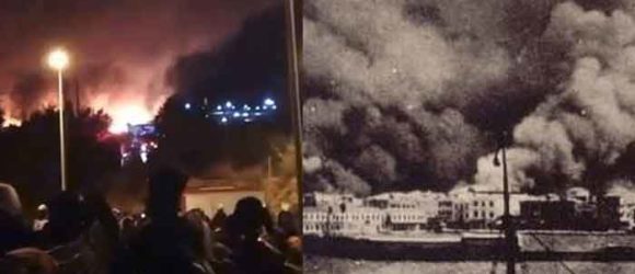 ΑΠΟΣΤΟΛΟΥ : Η ΜΥΤΙΛΗΝΗ ΜΑΝΑ ΚΑΙΓΕΤΑΙ Και το Καστελόριζο χάνεται.