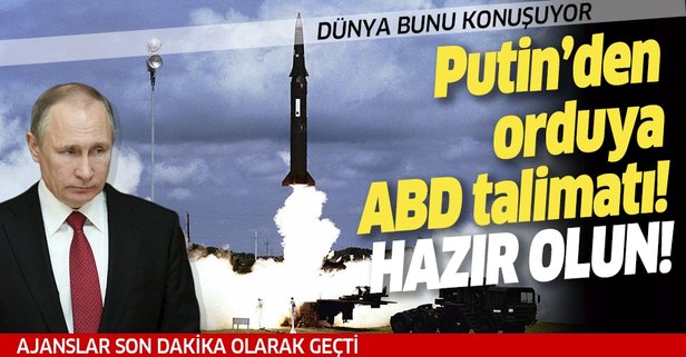 ΑΙΦΝΙΔΙΑ ΕΝΤΟΛΗ ΠΟΥΤΙΝ ΠΡΟΣ ΤΟΝ ΡΩΣΙΚΟ ΣΤΡΑΤΟ : «ΝΑ ΕΙΣΤΕ ΕΤΟΙΜΟΙ»!!!