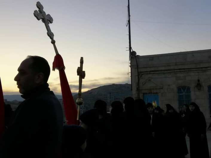 Στην Ορθόδοξη μονή Παναγίας Σαιντανάγια στη Συρία προσευχές και λιτανεία εικόνας ως και στην πόλη για την πανδημία του covid19……BINTEO ΦΩΤΟ