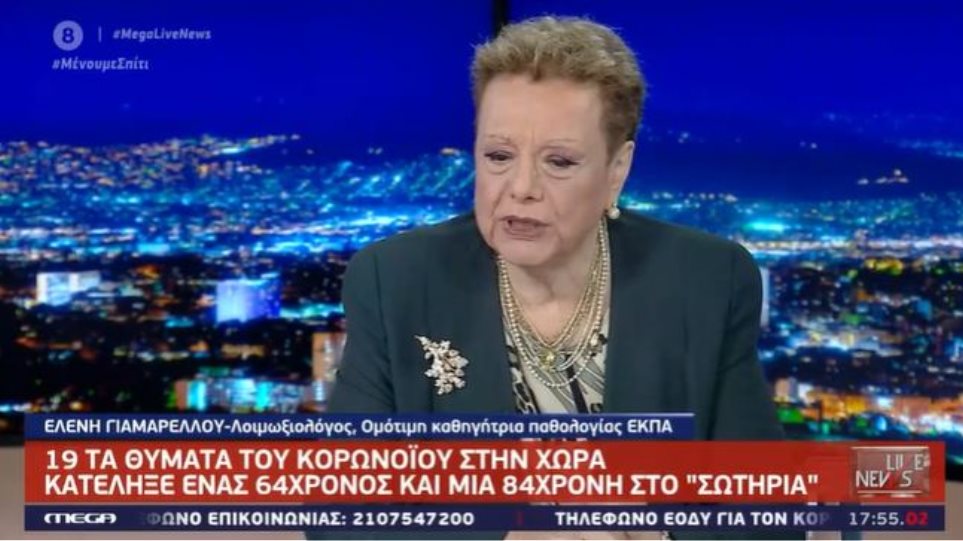 ΚΑΘΗΓΗΤΡΙΑ ΓΙΑΜΑΡΕΛΛΟΥ: Η ΜΙΚΡΗ ΔΙΑΔΟΣΗ ΤΟΥ ΚΟΡΩΝΟΪΟΥ ΣΤΗΝ ΕΛΛΑΔΑ ΟΦΕΙΛΕΤΑΙ ΣΤΗΝ ΘΕΡΜΟΚΡΑΣΙΑ ΚΑΙ ΤΗΝ ΥΓΡΑΣΙΑ ΚΙ ΟΧΙ ΣΤΑ… «ΣΩΣΤΑ ΜΕΤΡΑ» ΤΟΥ ΜΗΤΣΟΤΑΚΗ