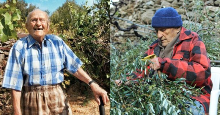 Του είπαν ότι θα πεθάνει από καρκίνο σε λίγους μήνες, πήγε στην Ικαρία και έζησε μέχρι τα 102 του χρόνια