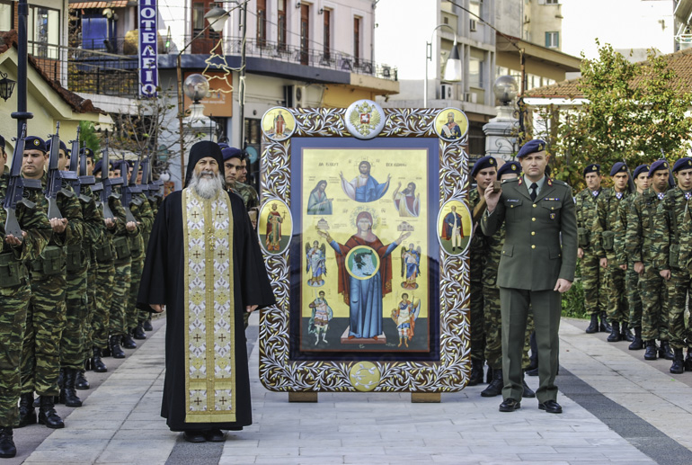 H Παναγία η Πατριώτισσα φυλάει τα σύνορα της πατρίδας μας