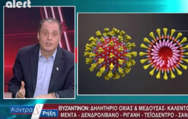 Ο Βελόπουλος βρήκε το «γιατρικό» για τον κοροναϊό .