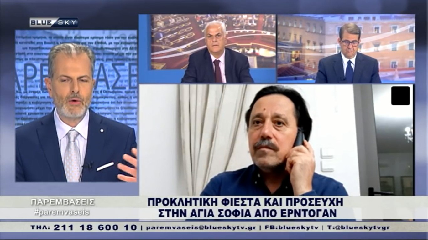 Σάββας Καλεντερίδης: Σκοπός του Ερντογάν η παλινόρθωση της οθωμανικής αυτοκρατορίας (ΒΙΝΤΕΟ)