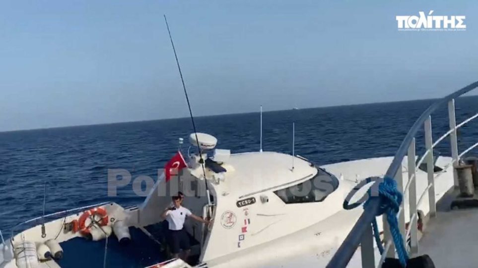 Βίντεο-ντοκουμέντο: Ακραία πρόκληση στο Αιγαίο – Τούρκοι παρενοχλούν Έλληνες ψαράδες στις Οινούσσες