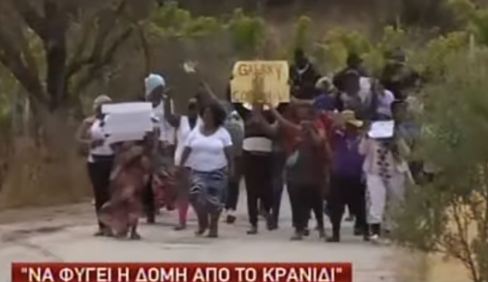 Κρανίδι: Οι παράνομοι μετανάστες τρέπουν σε φυγή αστυνομικούς (Βίντεο)