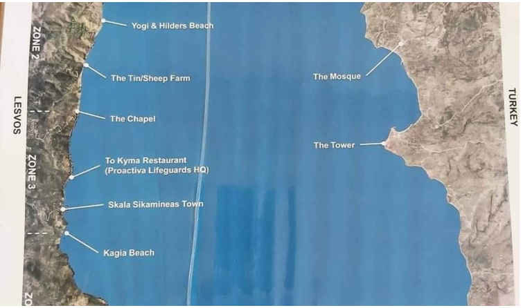 Δεν είμαστε με τα καλά μας – ΜΚΟ στη Λέσβο έκανε ειδικό χάρτη για να διευκολύνει την εισβολή των αλλοδαπών