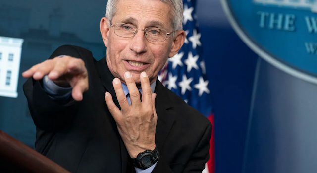 Ο Dr. Anthony Fauci αλλάζει ρότα.. Τώρα λέει ότι ένα δεύτερο κύμα του COVID-19 μπορεί να μην έρθει ποτέ. Η χρήση μάσκας είναι συμβολική