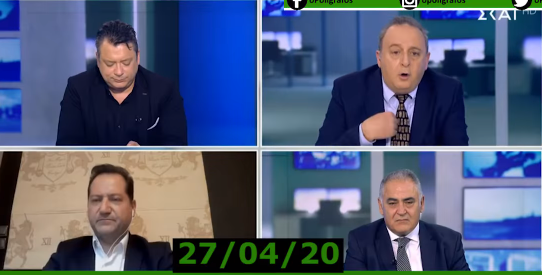Καμπουράκης, Νταβέλης και η ΜΠΙΖΝΑ με τις Μάσκες ! ΒΙΝΤΕΟ