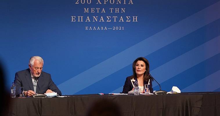 Μαρία Νεγρεπόντη-Δελιβάνη – Επιτροπή “Ελλάδα 2021” – “Ξύνοντας” τις δηλώσεις Γιάννας Αγγελοπούλου