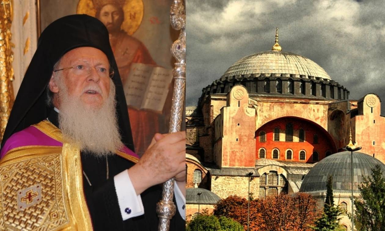 ΑΝΤΩΝΗΣ ΓΡΥΠΑΙΟΣ : ΠΡΟΣ ΤΟΝ ΟΙΚΟΥΜΕΝΙΚΟ ΠΑΤΡΙΑΡΧΗ – ΑΓΙΑ ΣΟΦΙΑ