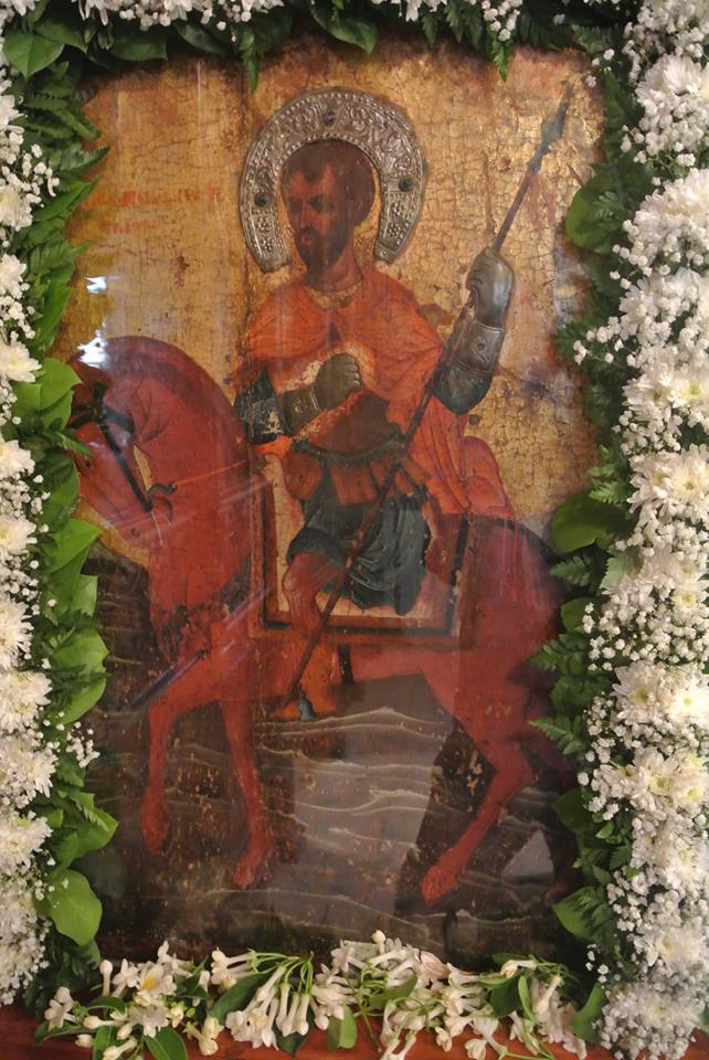 Ἡ Ἀποτείχισις τού Ὁσίου Νικήτα, ἡγουμένου τῆς μονῆς Μηδικίου.