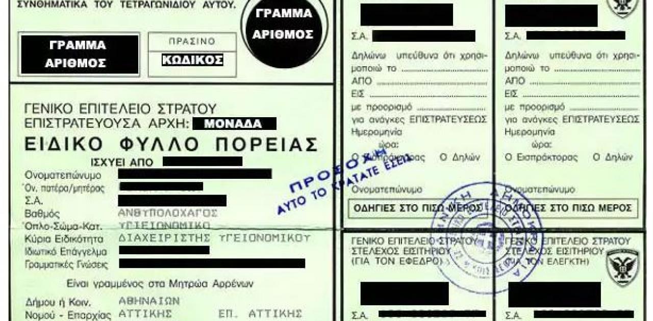 Προσοχή! Κυκλοφορούν SMS που εξαπατούν πολίτες – Καλούν να παρουσιαστούν για χορήγηση φύλλου πορείας στο Στρατό