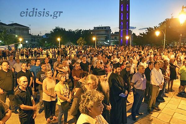 Πολύκαστρο: Τεράστια Συγκέντρωση πολιτών ενάντια στο hotspot