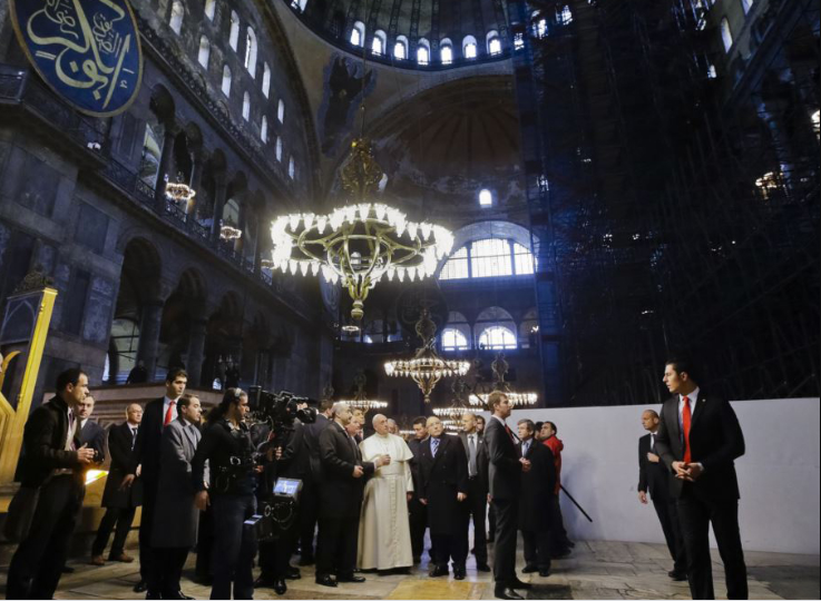 Η βεβήλωση της Αγίας Σοφίας θα επισφραγιστεί με την επίσκεψη του Πάπα; (ΒΙΝΤΕΟ)