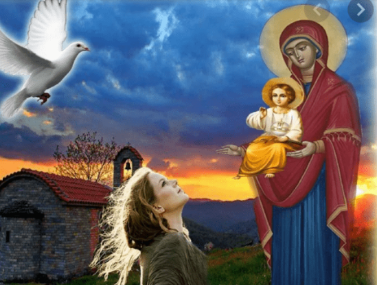 Αγρυπνούμε δεόμενοι στην Παναγία για την σκέπη του κόσμου…