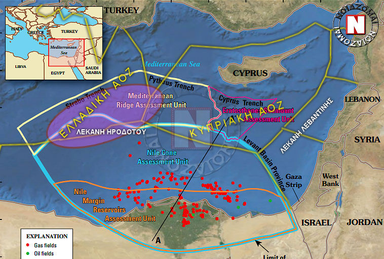 USGS Κώνος Νείλου έκδοση Μαίου 2010 ΑΟΖ γ