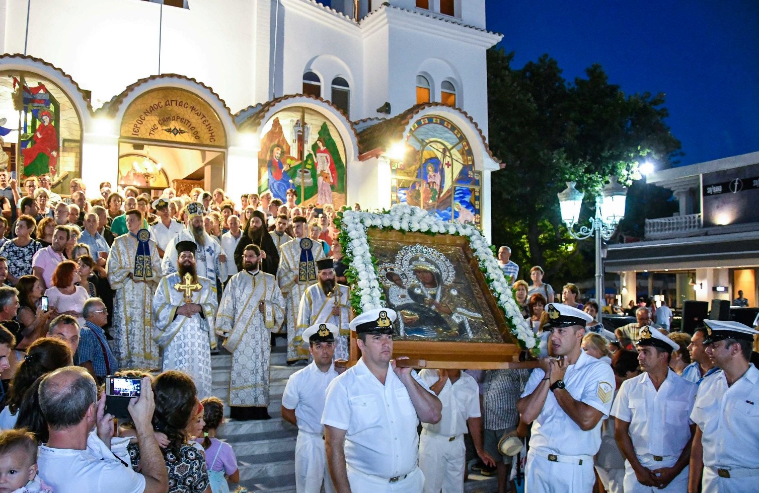 Σιδηροκάστρου: «Σήμερα πού θά ἔπρεπε νά τελούσαμε λιτανεῖες μέ τά εἰκονίσματά μας καί τά λείψανα τῶν Ἁγίων μας, μέ νόμους δυστυχῶς τά ἀπαγορεύουμε»