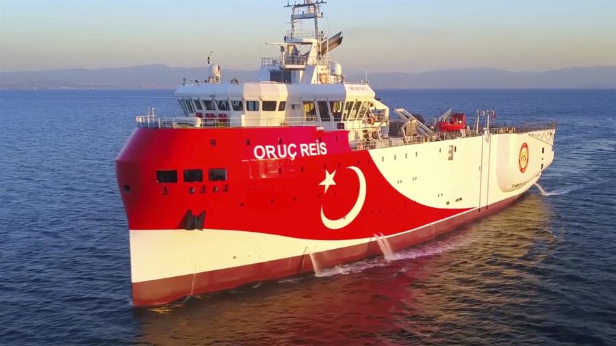 Εκτός ελληνικής υφαλοκρηπίδας το Oruc Reis
