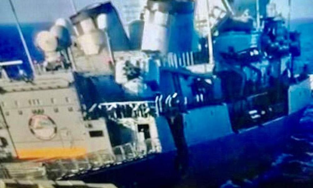 Εικόνες – ντοκουμέντο : Η ζημιά στην τουρκική Kemal Reis