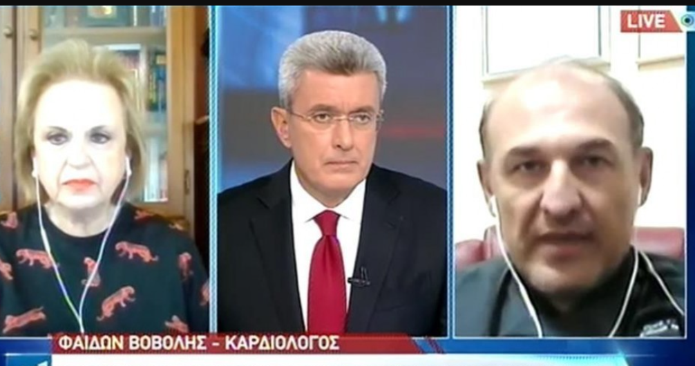 Καλούν σε απολογία τον καρδιολόγο που μίλησε σε πανελλήνιο κανάλι για τις μάσκες: «Ώρα να μιλήσουν οι γιατροί και ο ΛΑΟΣ μας!» (ΒΙΝΤΕΟ)