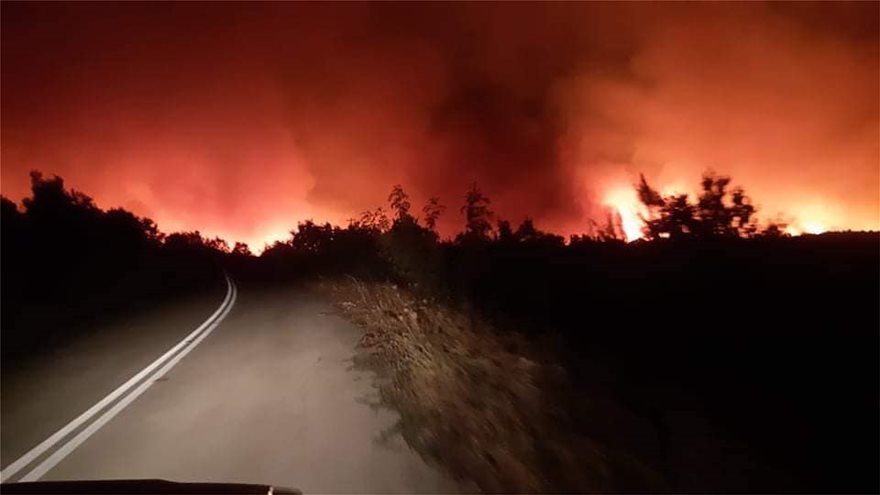 Φωτιά στην Αλεξανδρούπολη: Σε πέντε χλμ. το μέτωπο – Η 11η το τελευταίο δεκαήμερο στον Έβρο