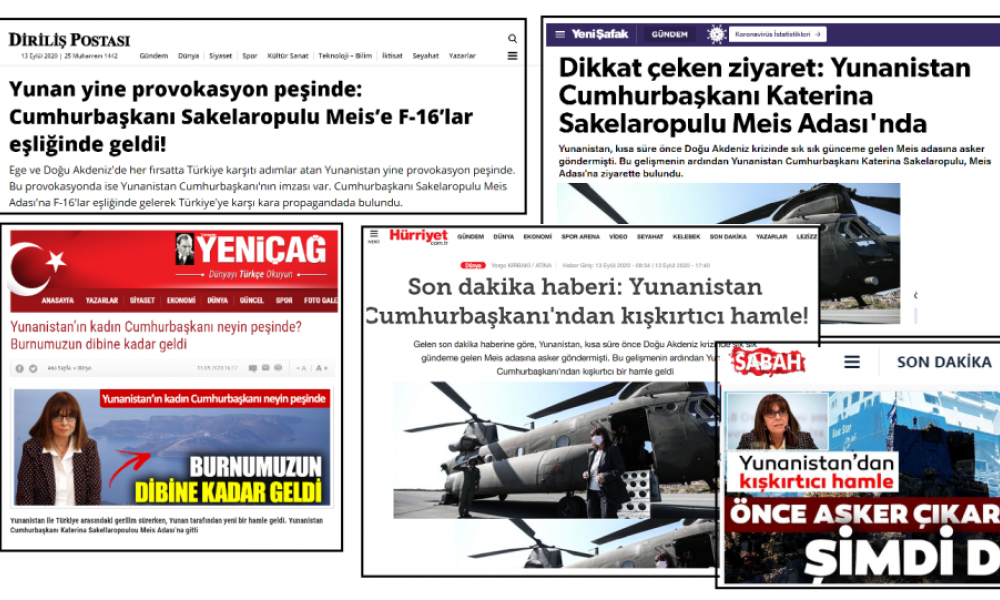 «Εξοργισμένος» ο τουρκικός Τύπος για επίσκεψη ΠτΔ στο Καστελόριζο