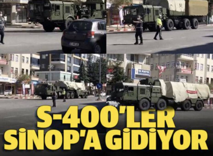 Ύποπτες κινήσεις των Τούρκων ενώ ο Καύκασος «φλέγεται» – Μεταφέρουν τους S-400 στον Εύξεινο Πόντο! (ΒΙΝΤΕΟ)