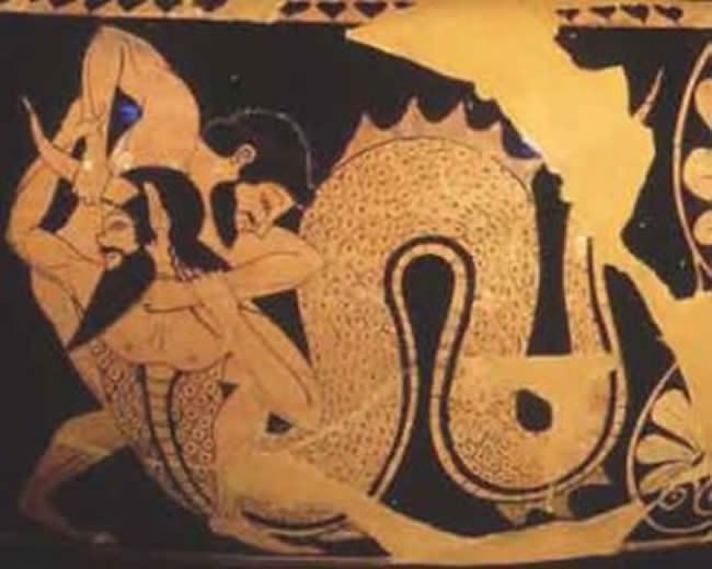 Ο ΣΥΝΙΩΝ : Ο ΜΕΝΕΛΑΟΣ ΜΕ ΤΟΝ ΠΡΩΤΕΑ  ΚΑΙ Η ΕΛΛΑΔΑ ΜΕ ΤΟΝ ΔΑΙΜΟΝΑ ΤΟΥΡΚΟ-ΠΡΩΤΕΑ.