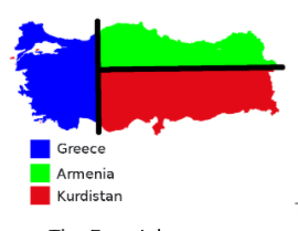 Top secret/ η επερχόμενη τριχοτόμηση ή 4μερής κατάτμηση της Τουρκίας:1 κράτος Κούρδων, 1 Αρμενίων, 1 Μικρή Τουρκία και ίσως και …