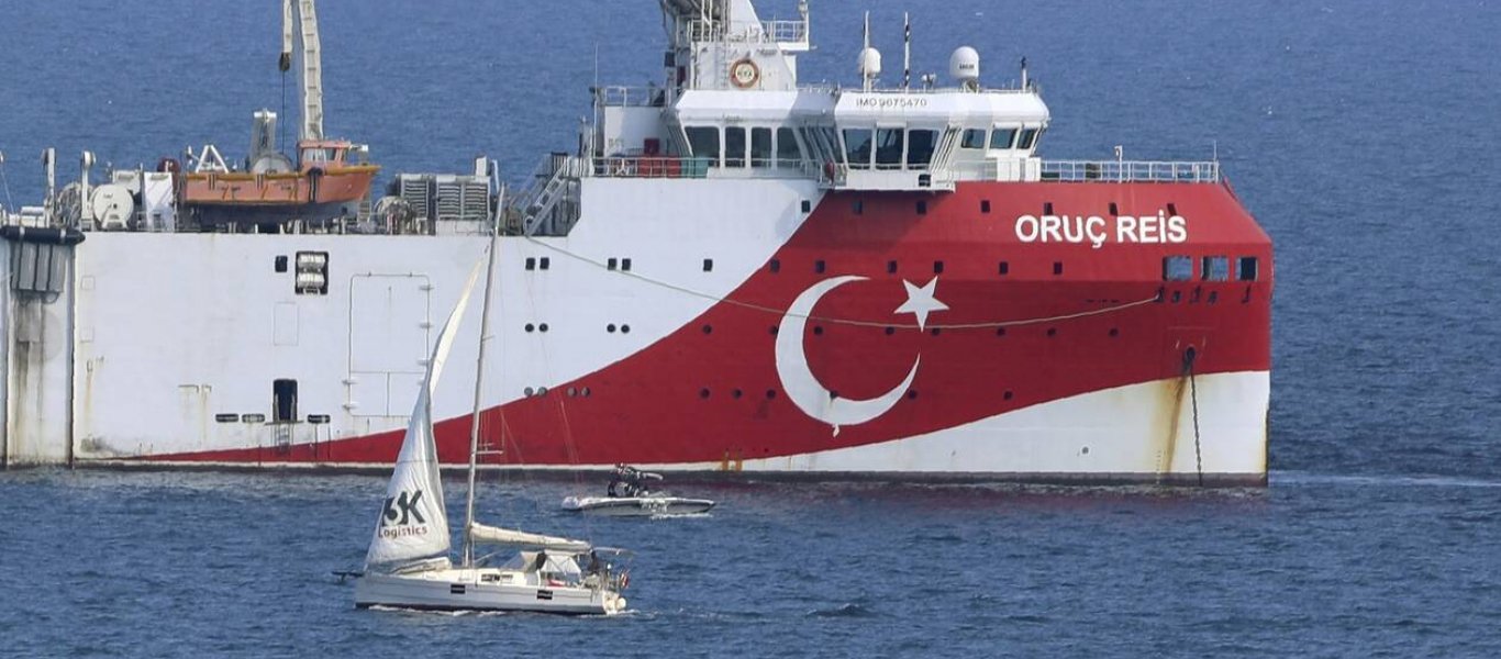 Yeni Safak: «Το Oruc Reis πραγματοποιεί έρευνες – Περιμένουμε καλά νέα για κοιτάσματα από την Ανατολική Μεσόγειο»