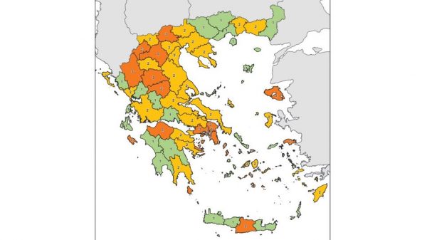 Χάος λόγω κορονοϊού: Σε 4 επίπεδα «κόβουν» την Ελλάδα – Τι μέτρα θα παίρνονται ανάλογα με την περιοχή