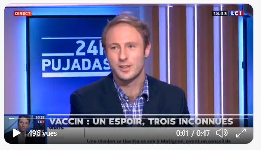 O Γάλλος επιδημιολόγος Dr. Martin Blachier: είναι αδιανόητο ότι ένας πολιτικός αναλαμβάνει την ευθύνη να καταστήσει υποχρεωτικό ένα νέο εμβόλιο RNA που μόλις βγήκε…