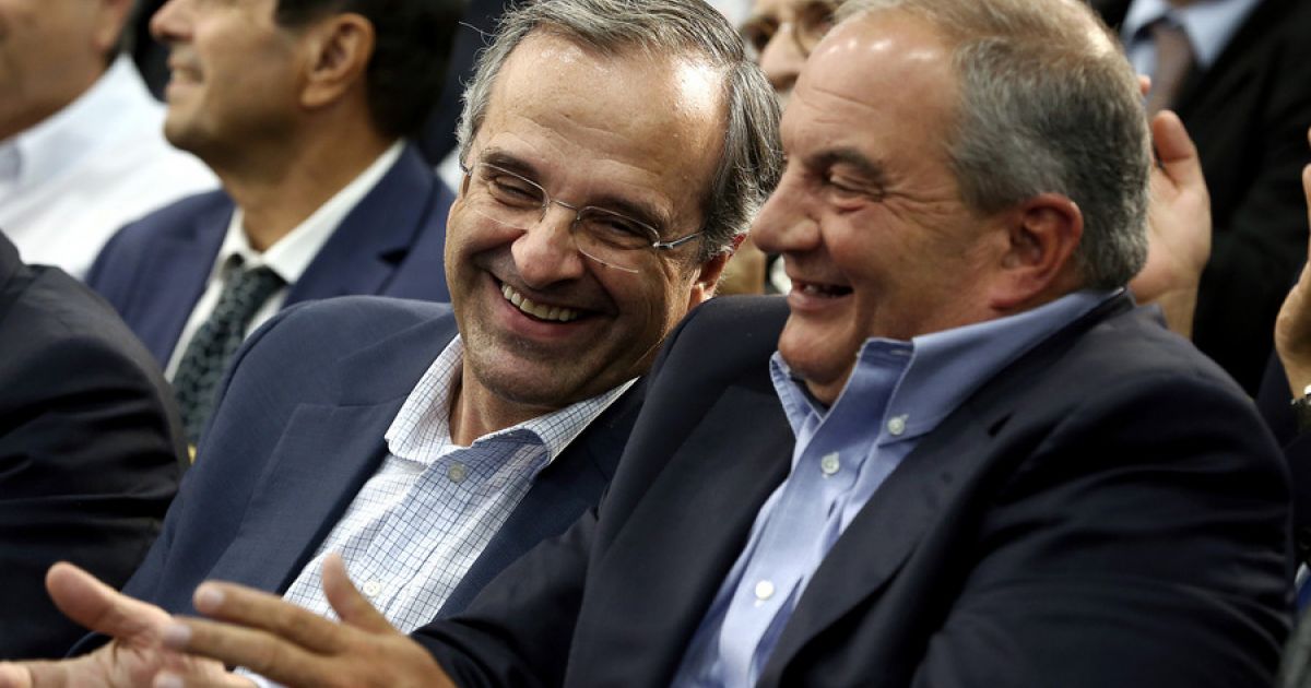 ΑΠΟΣΤΟΛΟΥ : ΑΦΩΝΟΙ ΚΑΡΑΜΑΝΛΗΣ ΚΑΙ ΣΑΜΑΡΑΣ (ΚΑΙ) ΓΙΑ ΤΗΝ ΣΥΜΦΩΝΙΑ ΤΩΝ ΠΡΕΣΠΩΝ