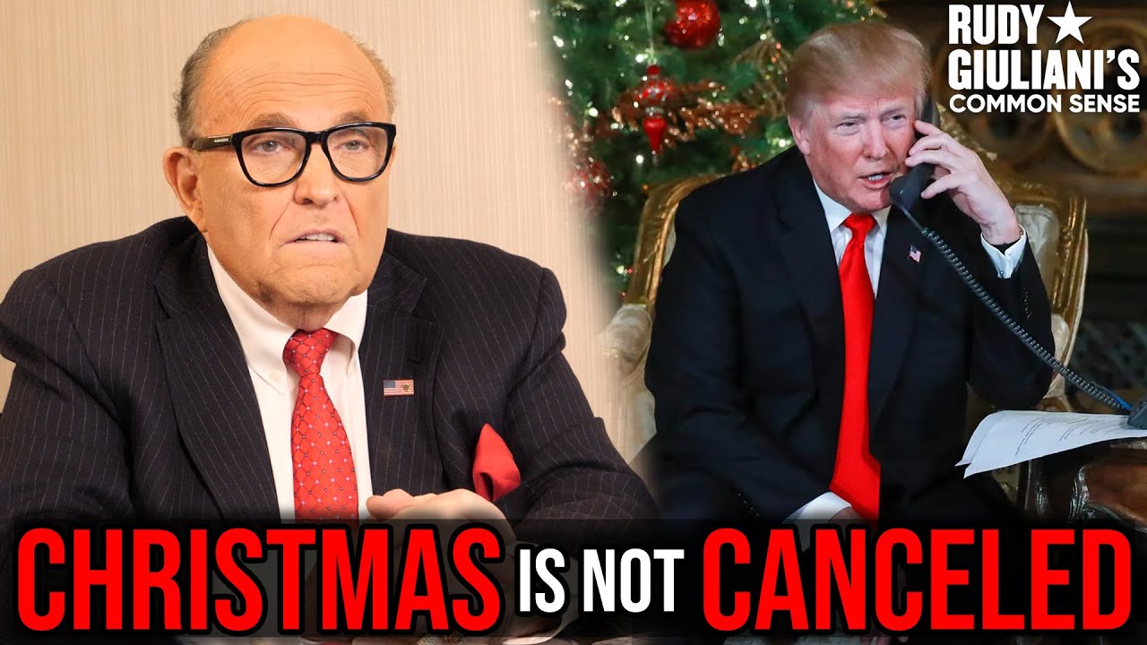 Rudy Giuliani: «Ξεκινώντας μετά τα Χριστούγεννα αυτό θα τα ανατινάξει όλα στον αέρα.»