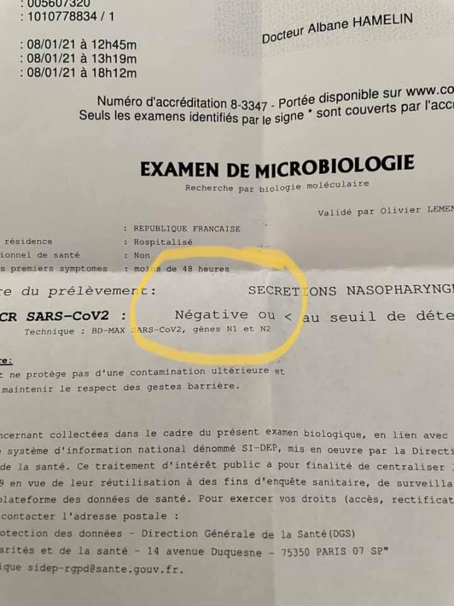 Του είπαν ότι ο πατέρας του πέθανε από covid19, αρνήθηκαν να του δώσουν το τεστ αλλά τυχαία το ανακάλυψε κι είναι αρνητικό!!!