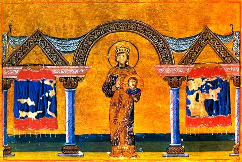 Η ΑΓΙΑ ΘΕΟΔΩΡΑ Η ΑΥΓΟΥΣΤΑ: Η ΕΥΣΕΒΗΣ ΚΑΙ ΑΓΙΑ ΑΥΤΟΚΡΑΤΕΙΡΑ ΤΟΥ ΒΥΖΑΝΤΙΟΥ