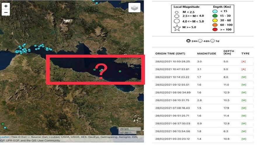 Άκης Τσελέντης : O Κορινθιακός κόλπος έχει μαζέψει σημαντικό ποσό σεισμικής ενέργειας η οποία κάποια στιγμή θα εκτονωθεί.
