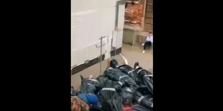 Βίντεο : “πτώματα” κορονοϊού για τις ειδήσεις