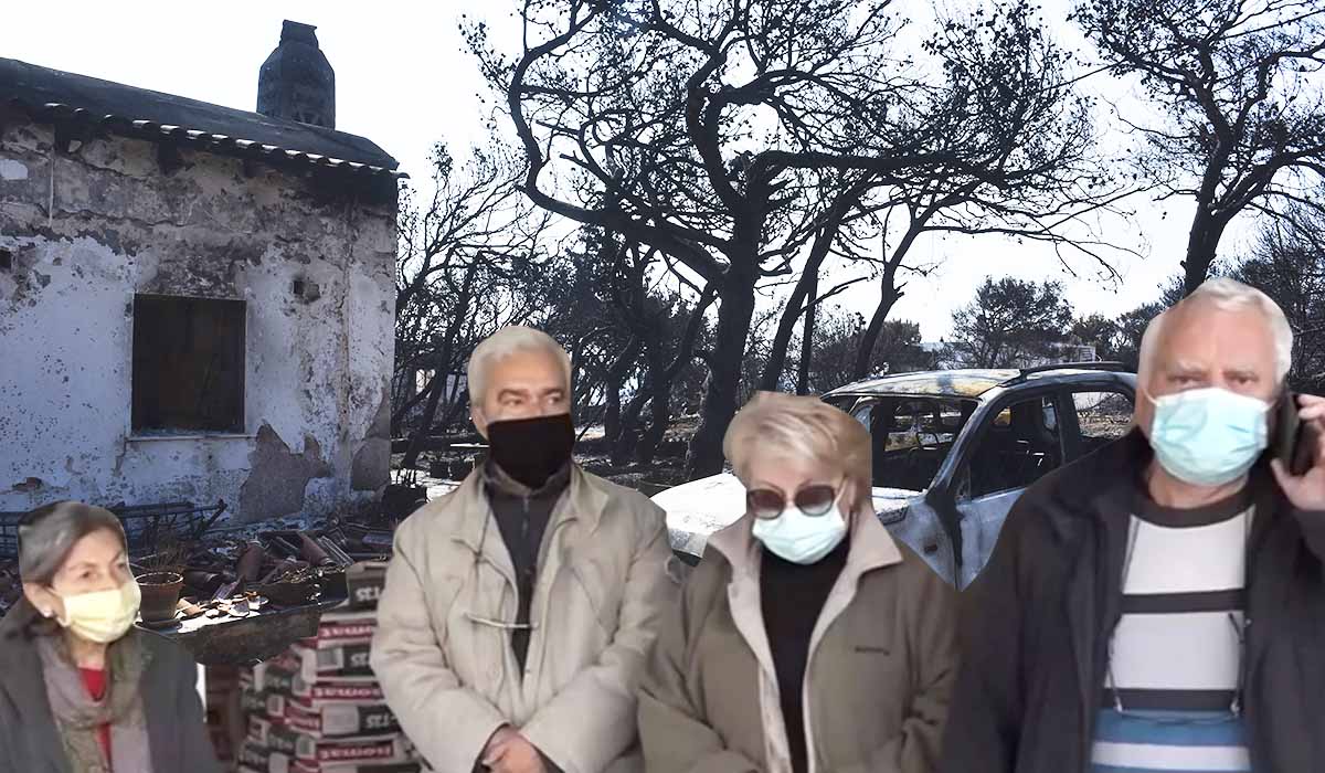 «Πετούν» στον δρόμο τους πυρόπληκτους στο Μάτι εν μέσω πανδημίας (video)