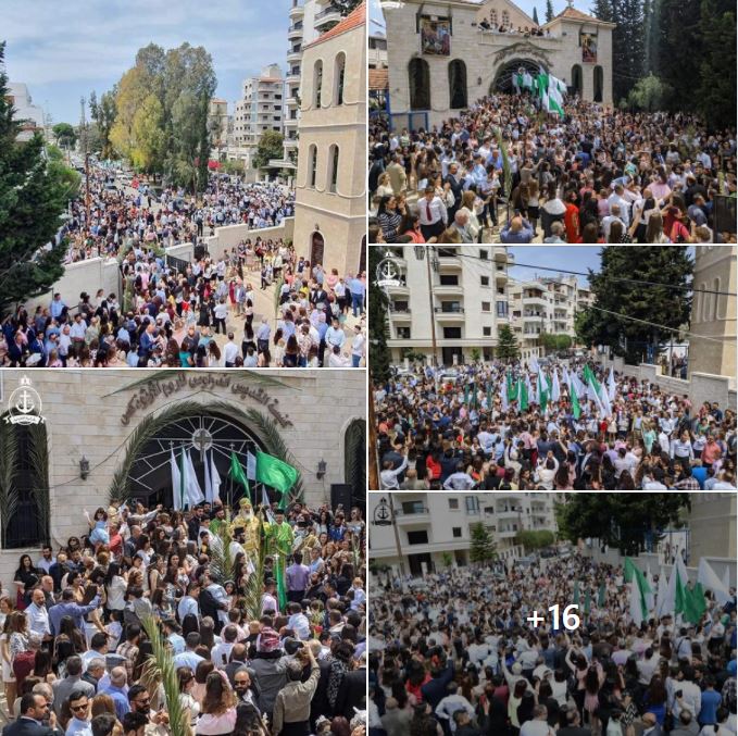 Δεν τους Εκπόρθησαν!! Με συνωστισμό και χωρίς μάσκες η Κυριακή των Βαίων σε Μονή Σαιντανάγια και χριστιανικές πόλεις και χωριά στη Συρία.